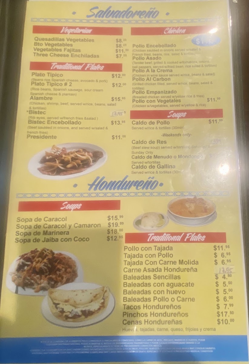 Casa Blanca Restaurant Menu - Image 3